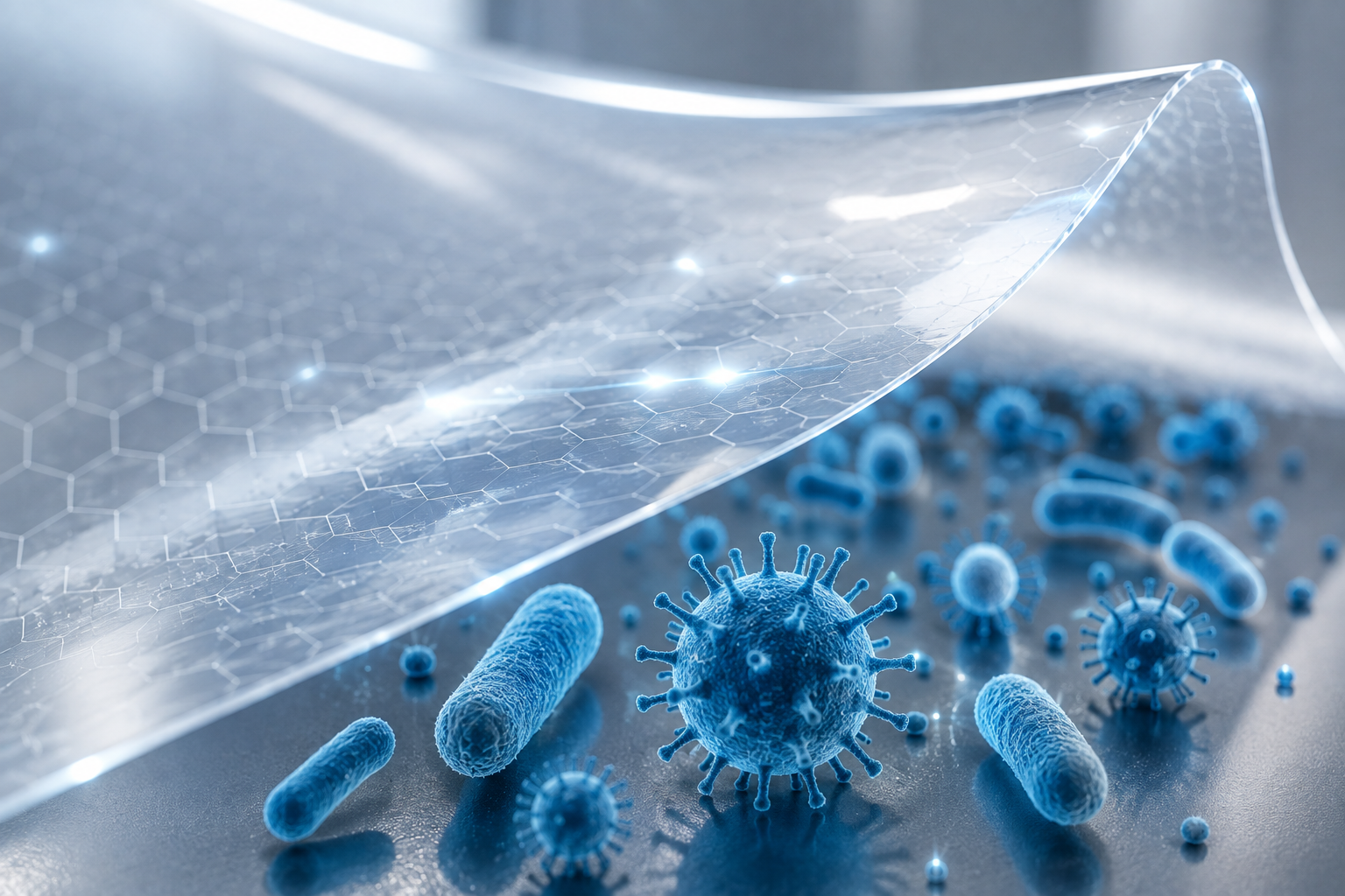 Protective bacterial barrier film